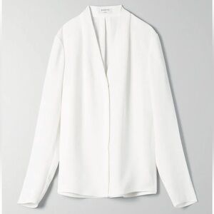 Babaton Aritzia power blouse longsleeve